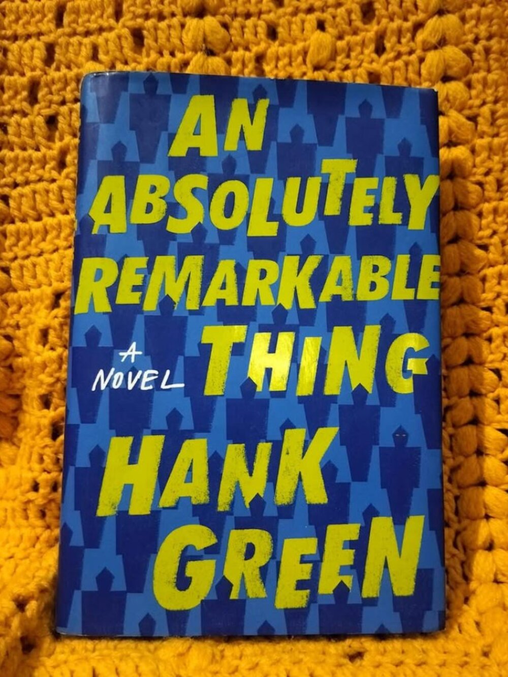 An Absolutely Remarkable Thing Hardcover Book by Hank Green